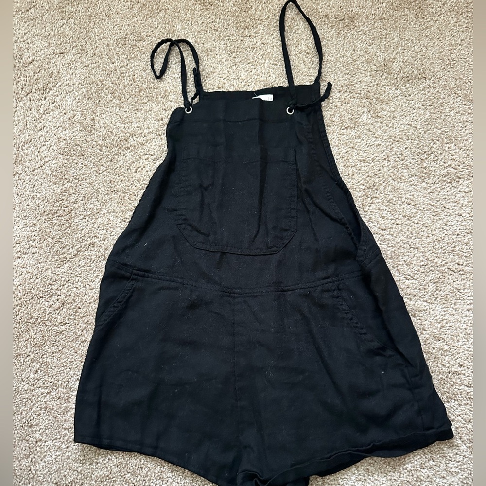Garage Black Casual Romper